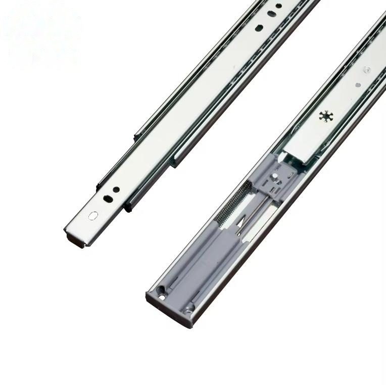Customization 36mm Ball Bearing Furniture Hardware Soft Closing Telescopic Rails - Telescopic Rail and ODM