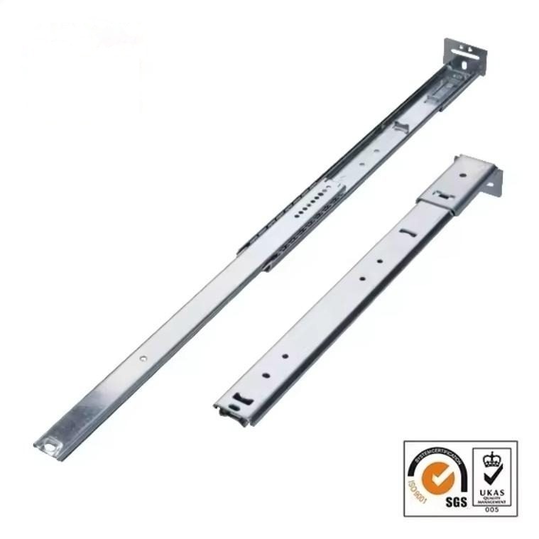 35mm ODM Stable Push Furniture Hardware Bracket Telescopic Slide Rails - Telescopic Rail and ODM