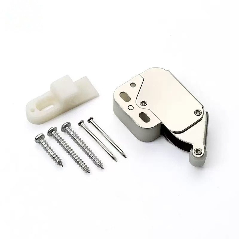 Push-Pull Free Magnetic Rebounder Cabinet for Seamless Use Push to Open Damper - Push to Open Door Catch and Push to Ope