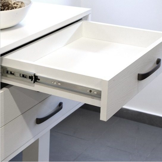 Foshan 45mm Best Selling Furniture Hardware Ball Bearing Telescopic Drawer Slide - Drawer Slides and Drawer Runn