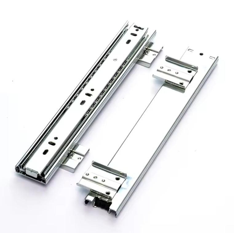 Customization 45mm Furniture Hardware Convenient Under Table Telescopic Rail - Telescopic Rail and ODM