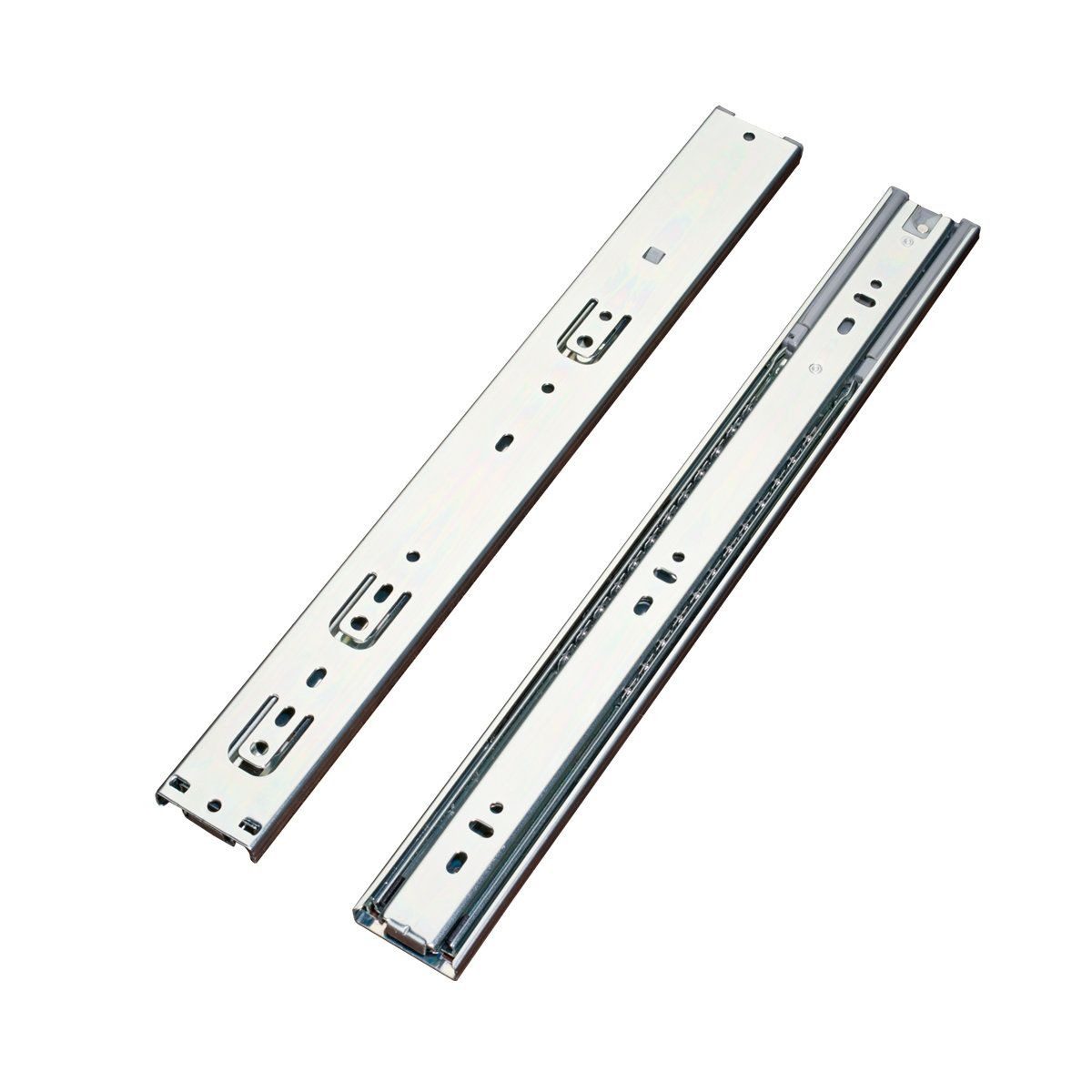 Modern 45mm Telescopic Rails Cold Rolled Steel Soft Closing System for Kitchen - 2026 45mm 3 Fold Slides, Ball Bearing S
