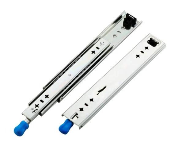 High Quality 76mm Width Adjustable Loading Capactiy 225kgs Building Hardware Ball Bearing Lock Drawer Slides - 2026 Draw