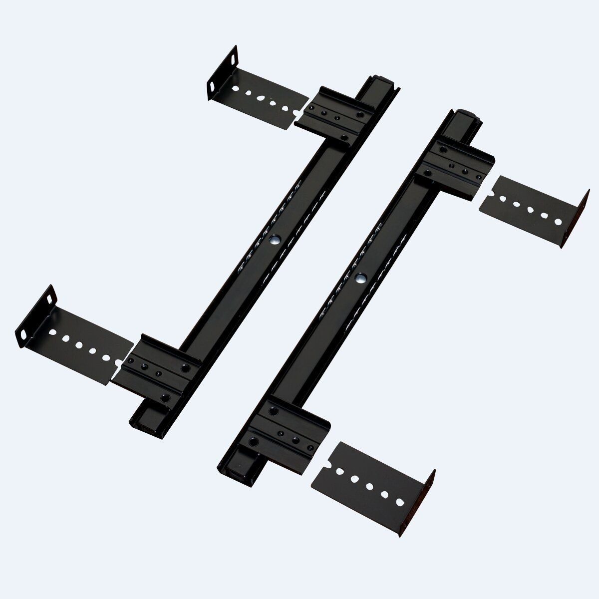 27mm 2 Folding Extension Ball Bearing Keyboard Drawer Slide Track Adjustable Height - 2026 Computer Keyboard Drawer Slid