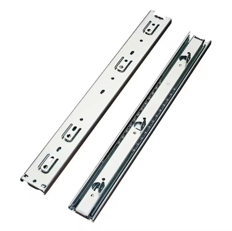 ODM 45mm Furniture Hardware Heavy Duty Telescopic Rails with Hooks - Telescopic Rail and ODM