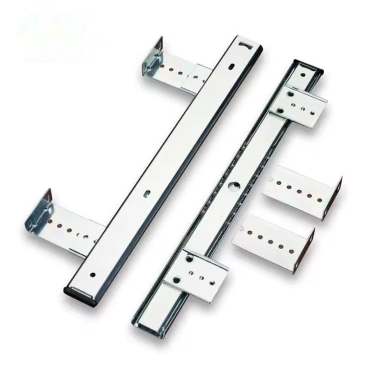 ODM 27mm Two-Folds Furniture Hardware Telescopic Rail - Telescopic Rail and ODM