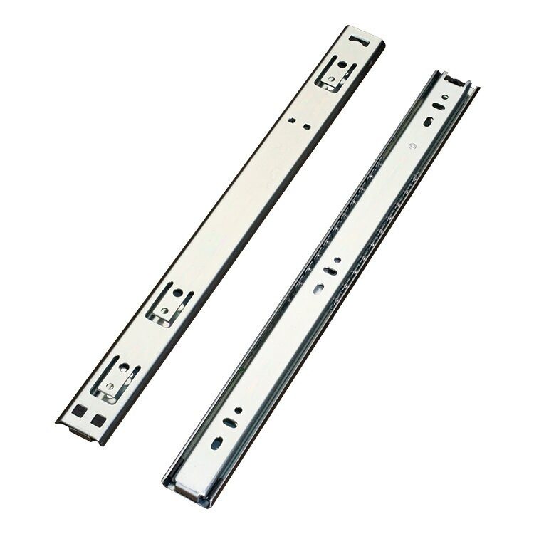 35mm Single Extension Ball Bearing Slide 2 Section Drawer Runners for Office - 2026 35mm 2 Section Ball Bearing Slides,