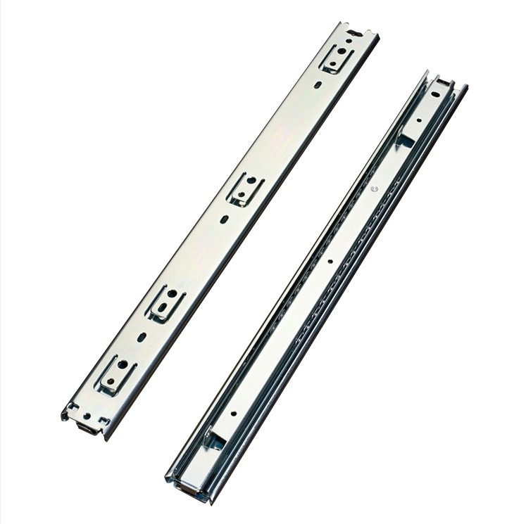 35mm 3 Section Reverse Ear Ball Bearing Telescopic Rail for Kitchen Cabinets - Reverse Ear Slides and 35mm ball bearing
