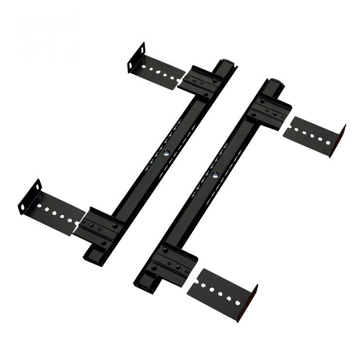 Cabinet Hardware 27mm Zinc Plated Computer Keyboard Ball Bearing Telesopic Channel - Keyboard Ball Bearing Slides and Dr