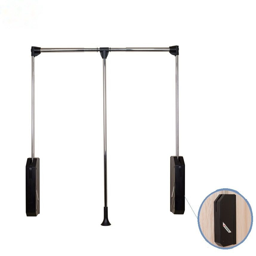 G15d Original Design Double Soft Close Pull Down Wardrobe Lifter Clothes Organization Hanger for Wardrobe - Clothes Hang