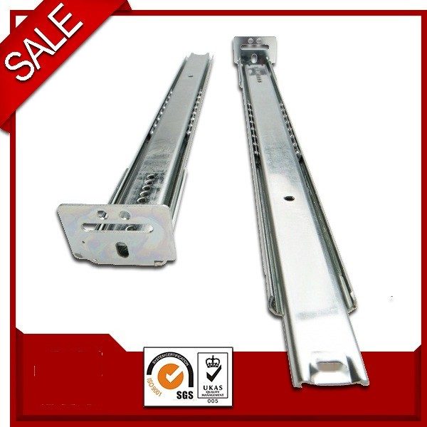 36mm ODM Convenient Strong Push Furniture Hardware Drawer Slides - Telescopic Rail and ODM