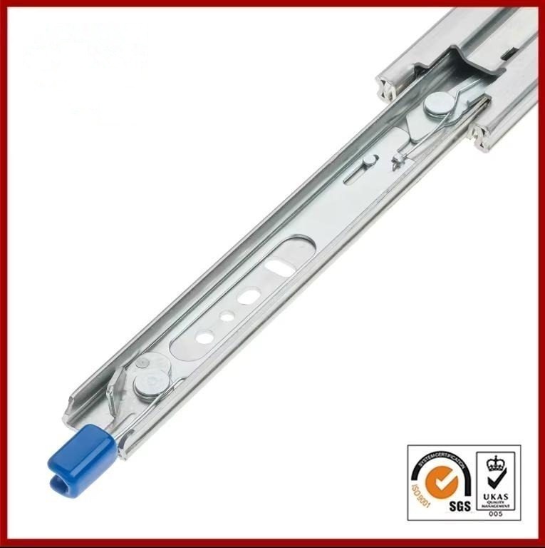 76mm Width Adjustable Loading Capactiy 500lbs Furniture Hardware Ball Bearing Lock-in Lock-out Drawer Slides - 2026 Draw
