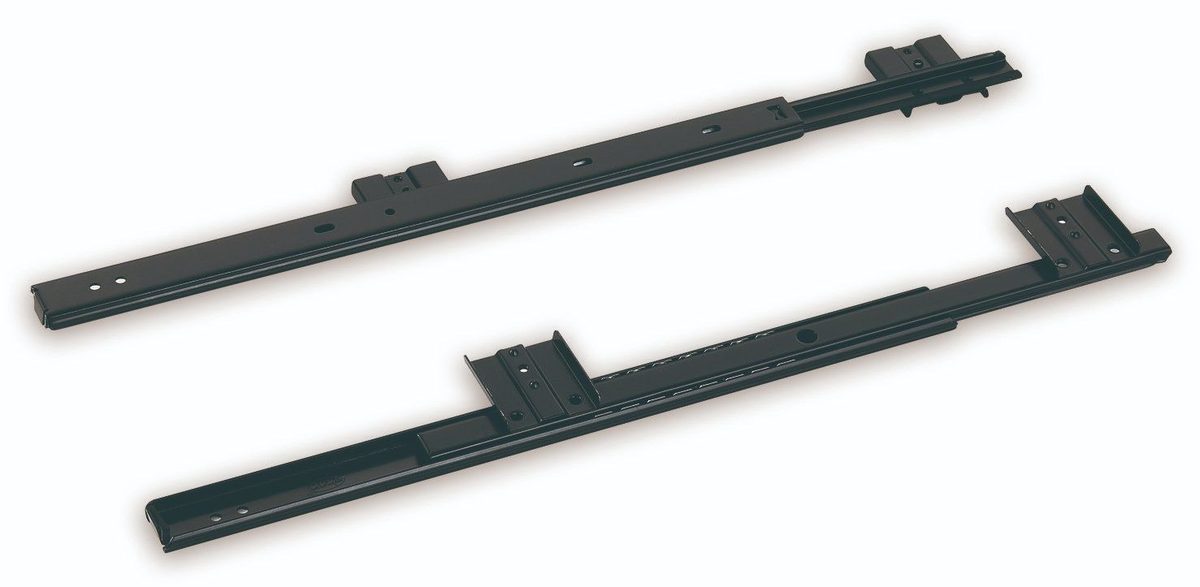 Hing Quality 27mm Computer Keyboard Ball Bearing Drawer Slides - Single Extension Ball Bearing Slides and Drawer Slide