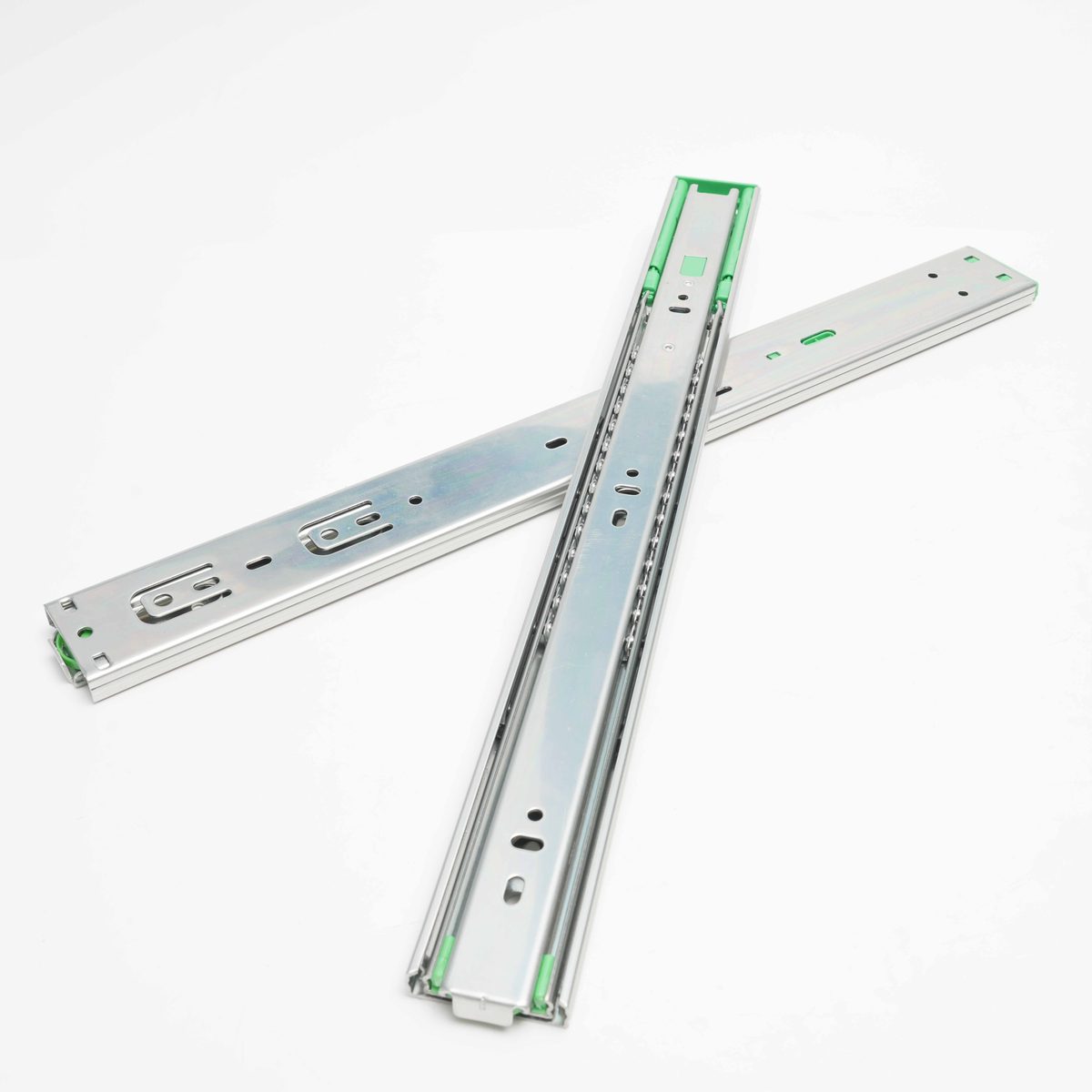 OEM Custom 45mm Full Extension Ball Bearing Drawer Slide with Bayonet Clips - 2026 Full Extension Drawer Slide, Bayonet