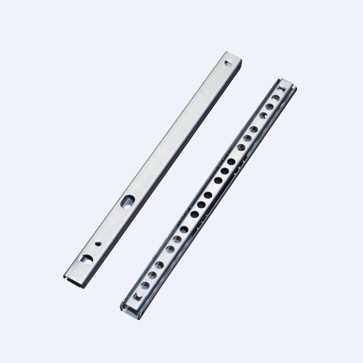 17mm Two Way Travel Wide Smooth Glide Mini Ball Bearing Drawer Rails - Two Way Travel Slides and Drawer Guiding Slide Ru