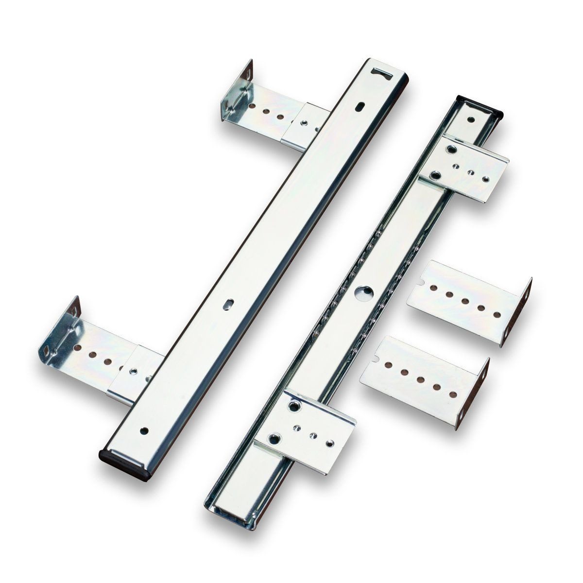 35mm Computer Drawer Tray Furniture Cabinet Rails Keyboard Slide - Keyboard Slide Rails and Adjustable Height 35mm Drawe
