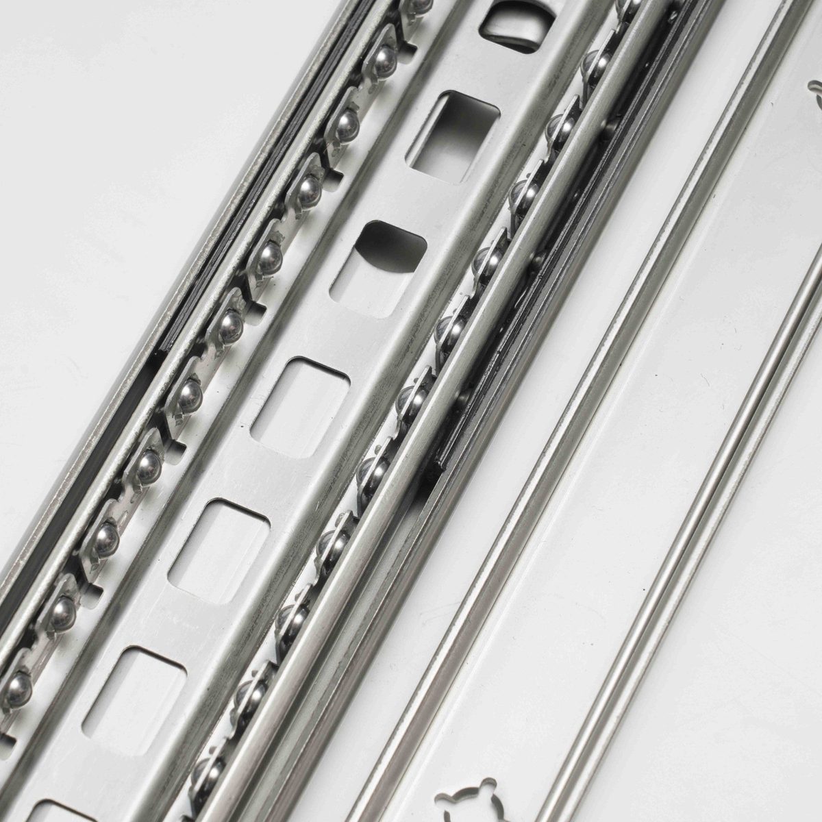 SS304 Anti-Rust Lock in Lock out Drawer Slide 100kg Weight Bearing Capacity - 2026 Anti-Rust Drawer Slide, Lilo Drawer S