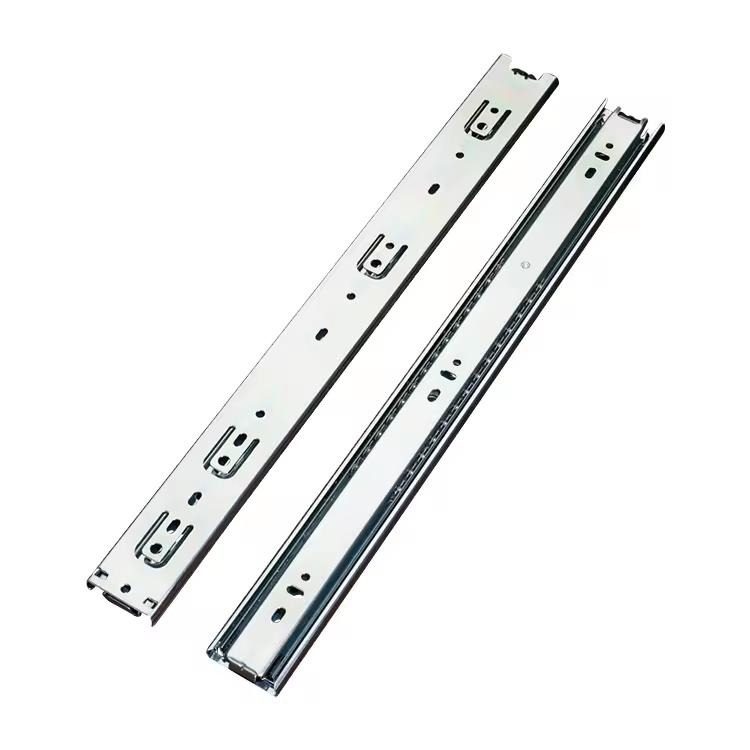 OEM Customized 45 mm Soft Close Kitchen 3-Fold Ball Bearing Drawer Slide - Drawer Slide and Soft Close