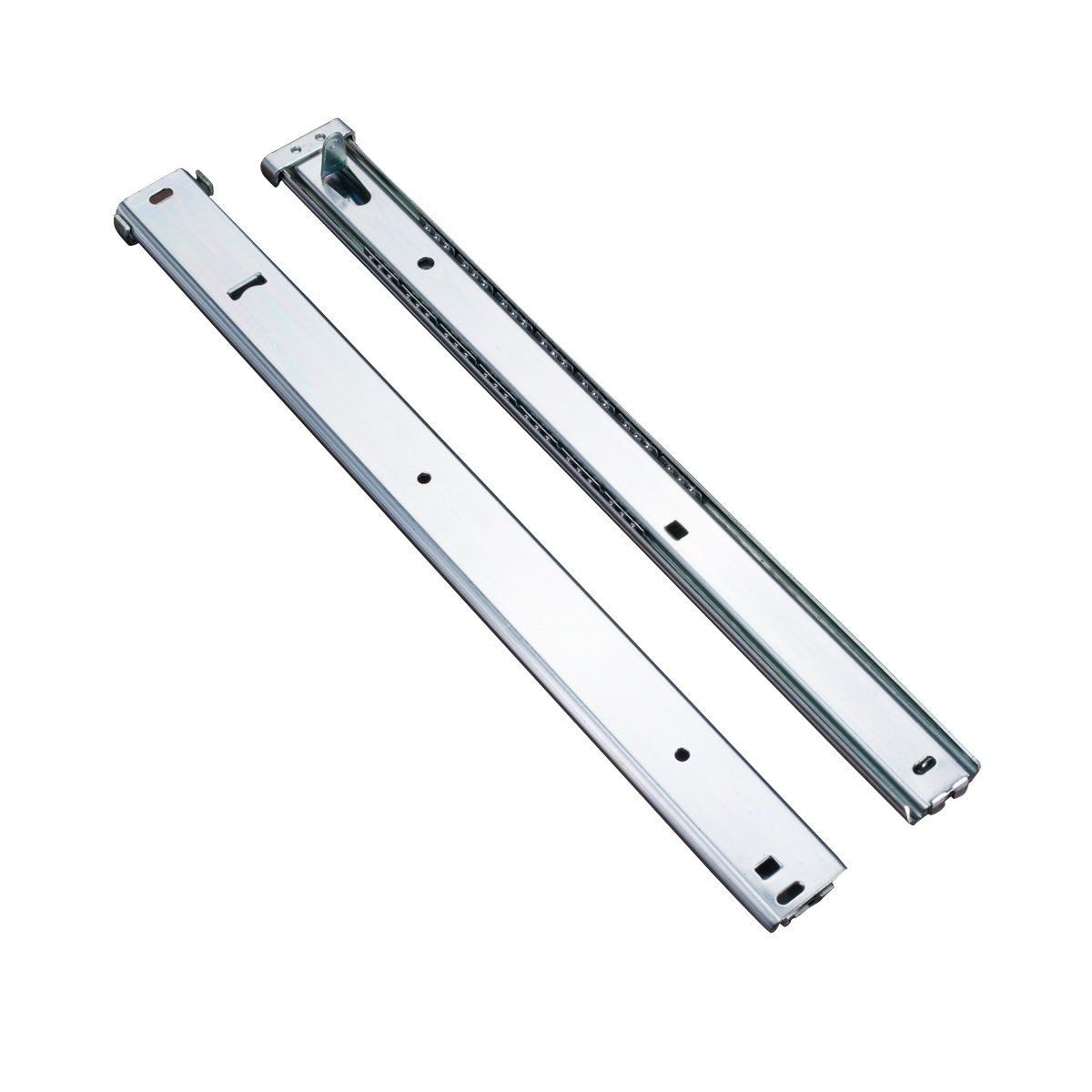 27mm 2 Section Reinforced Pull Ball Bearing Slides Protrusion Design for Cabinets - 27mm Reinforced Pull Slides and 2 Se